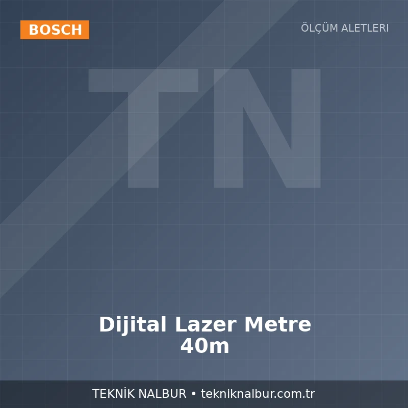 Dijital Lazer Metre 40m